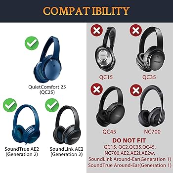 BOSE  WC25  ヘッドホーン Amazon.co.jp: Bose QuietComfort 25 Acoustic Noise